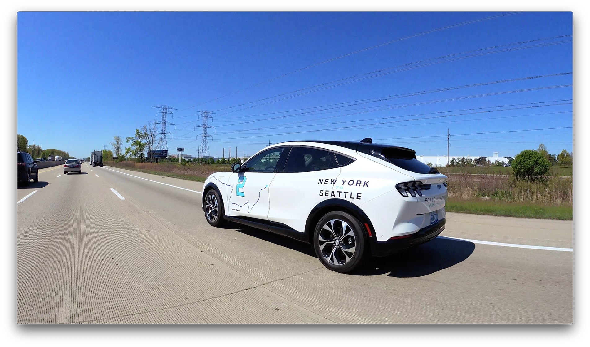 Demand for the Mustang Mach-E has skyrocketed, and 70 percent of customers who ordered the vehicle are new to Ford. To cater to this ever-increasing interest, Mustang Mach-E is now traveling across America to demonstrate the capability and technology of Ford’s all-electric SUV.